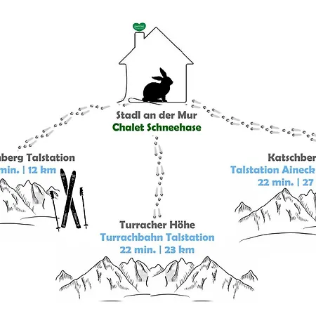 Schneehase Stadl an der Mur